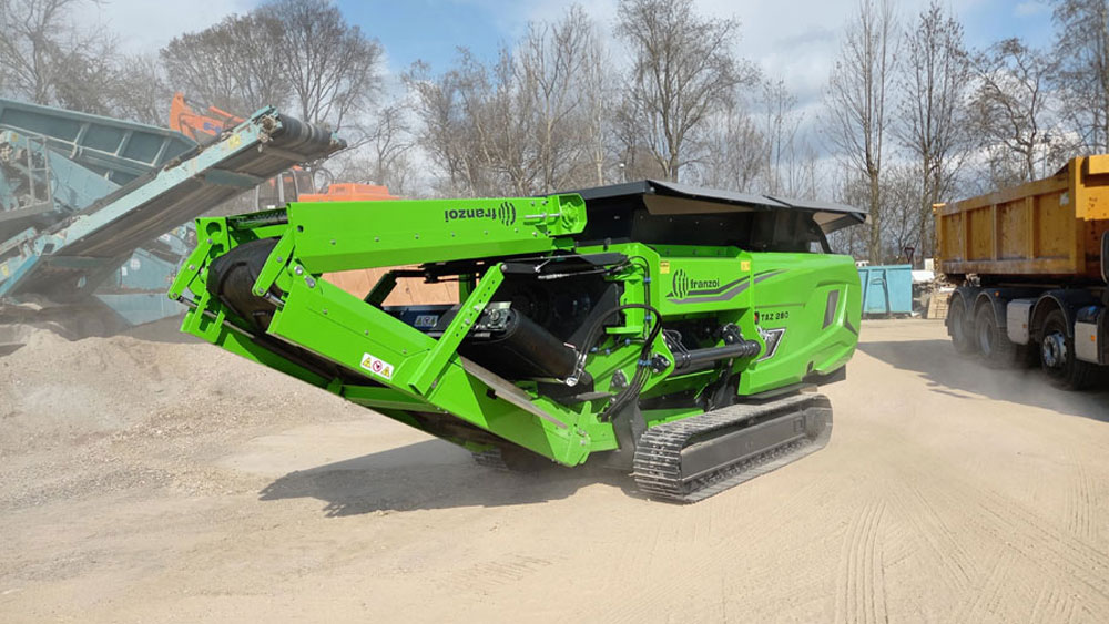 Broyeur lent pour démolition et bois